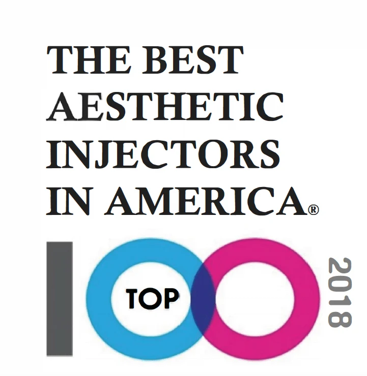 The Best Aesthetic Injectors in America Top 100 recognition for 2018