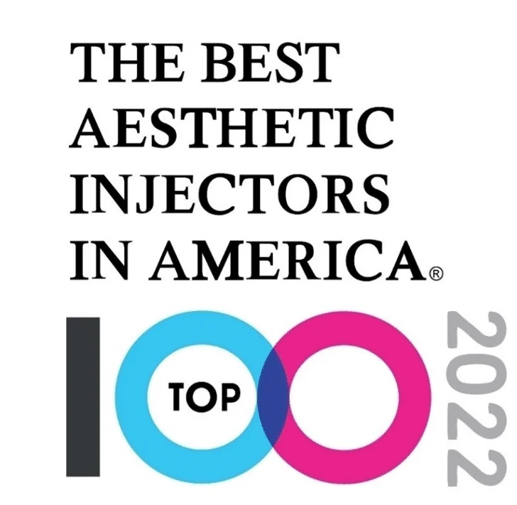 The Best Aesthetic Injectors in America Top 100 recognition for 2022